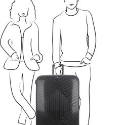 Beste Verkoop ???? Decent Koffer / Trolley / Reiskoffer - 78 X 54 X 33 Cm - 110 Liter - Axiss-Fix - Zwart ✨ -New Rebels shop 550x678 5