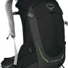 Uitgang ⌛ Osprey Stratos 24 Rugzak Heren Zwart ????