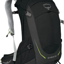 Uitgang ⌛ Osprey Stratos 24 Rugzak Heren Zwart ????