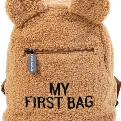 Uitgang ???? Childhome My First Bag Kinderrugzak - Teddy Beige ????