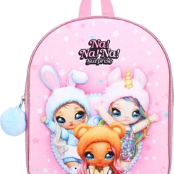 Top 10 ✨ Na! Na! Na! Surprise Na!Na!Na! Surprise Fancy (3D) Rugzak - 9,3 L - Roze ???? -New Rebels shop 550x686 1