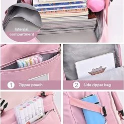 Flash-uitverkoop ???? Veran Rugzak - Rugtas - School - Meisjes - Jongens - Tieners - Waterdicht - Boekentas - 25 Liter - Zwart ???? -New Rebels shop 550x686 3