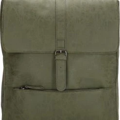 Begroting ⭐ Enrico Benetti Kate 66454 Rugtas Met 15" Laptopvak - Olijf Groen ????