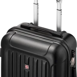 Flash-uitverkoop ???? Swiss Alps - ???? Handbagage Koffer - 55x35x22 Cm - 4 Wielen - Zwart ???? -New Rebels shop 550x691 1