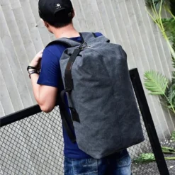 Coupon ???? MIRO. MIRO Luxe Rugzak - Rugtas - ???? Backpack - Grote Capaciteit - Met Zip - 50 Liter - Zwart ???? -New Rebels shop 550x693 1