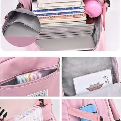 Beste deal ???? Veran Rugzak - Rugtas - School - Meisjes - Jongens - Tieners - Waterdicht - Boekentas - 25 Liter - Roze ???? 12 Beste deal ???? Veran Rugzak - Rugtas - School - Meisjes - Jongens - Tieners - Waterdicht - Boekentas - 25 Liter - Roze ???? -New Rebels shop 550x707 5