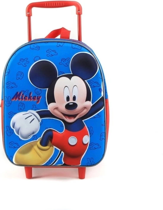 Kopen ???? MICKEY MOUSE Kindertrolley & Rugtas In 1 - Kinder Koffer En Rugzak - Reis Trolley Kinderen - Koffertje - Vakantie ???? 6 Kopen ???? MICKEY MOUSE Kindertrolley & Rugtas In 1 - Kinder Koffer En Rugzak - Reis Trolley Kinderen - Koffertje - Vakantie ???? - Afbeelding 4