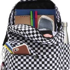 Goedkoopste ???? Vans MN Old Skool Check B Rugzak - Black/White ✔️ -New Rebels shop 550x719 5