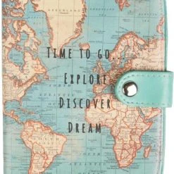 Beste deal ???? Sass & Belle Vintage Map Time To Go Passport Holder Paspoort Houder Reizen Travel ⭐