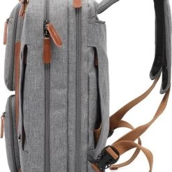 Beste Verkoop ???? Merkloos Converteerbare Rugzak - Messenger Schouderrugzak - 17,3 Inch Laptoptas - Handtas - Zakelijke Reisrugzak Rugzak - Grijs ???? -New Rebels shop 550x727 2