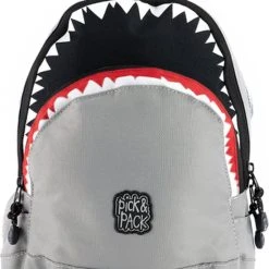 Gloednieuw ???? Pick & Pack Shark Shape Kinderrugzak - Grey ???? -New Rebels shop 550x727 4