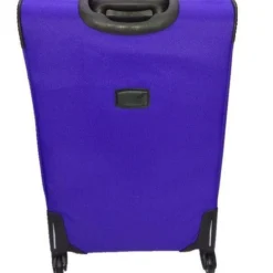 Kopen ???? SB Travelbags ???? Handbagage Stoffen Koffer 55cm 4 Wielen Trolley - Paars ???? -New Rebels shop 550x733 9