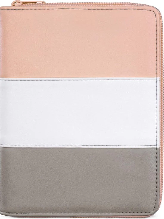 Gloednieuw ⭐ Navaris Documenthouder Met Rits - Opbergtasje Voor Reispapieren En Medische Documenten - Multifunctioneel Mapje - Organizer - Roze/Wit/Grijs ???? 10 Gloednieuw ⭐ Navaris Documenthouder Met Rits - Opbergtasje Voor Reispapieren En Medische Documenten - Multifunctioneel Mapje - Organizer - Roze/Wit/Grijs ???? - Afbeelding 8