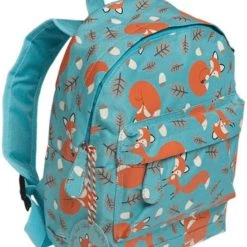 Nieuw ???? Rex London Mini Kinderrugzak 10 Liter - Rusty The Fox ????