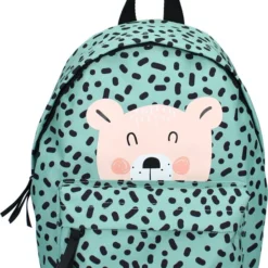 Nieuw ???? Prêt We Are Fun Rugzak - Groen - Beer ????