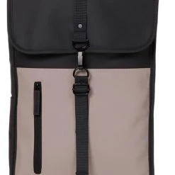 Groothandel ⭐ Nörlander Norlander DUO ???? Backpack - Dull PU - Taupe / Zwart ???? -New Rebels shop 550x739 4