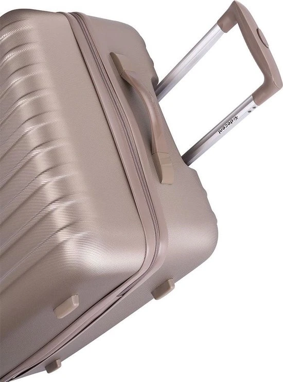 Groothandel ???? Decent Harde Koffer Tranporto 66 - Champagne ✨ 7 Groothandel ???? Decent Harde Koffer Tranporto 66 - Champagne ✨ - Afbeelding 5