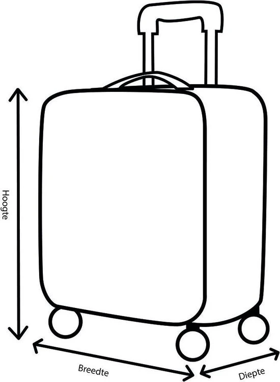 Beste deal ???? Decent Maxi-Air ???? Handbagage Koffer - 42 Cm - Zalm Roze ???? 8 Beste deal ???? Decent Maxi-Air ???? Handbagage Koffer - 42 Cm - Zalm Roze ???? - Afbeelding 6