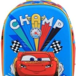 Hete verkoop ???? Disney Cars CARS Champ 3D Rugzak - Kinder Rugtas - School Tas - Kindertassen 3-6 Jaar - Auto Rugtas - Cadeau Kinderen ???? -New Rebels shop 550x750 4