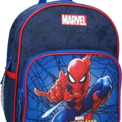 Beste deal ???? Marvel Spiderman School Kinderrugzak - Blauw ???? -New Rebels shop 550x751