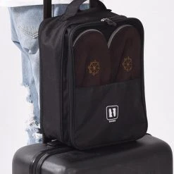 Promo ❤️ Merkloos TDR - Schoenen Opbergtas - Multifunctionele - Draagbare Opslag - Schoenentas -zwart ⭐ -New Rebels shop 550x756 4