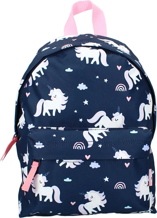 Begroting ✔️ Prêt Get Excited Rugzak - Blauw - Eenhoorn ???? 3 Begroting ✔️ Prêt Get Excited Rugzak - Blauw - Eenhoorn ????