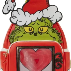 Groothandel ???? Funko Loungefly: Dr. Seuss The Grinch - Lenticular Hart Mini Rugzak ???? -New Rebels shop 550x766 2