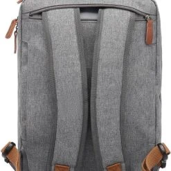 Beste Verkoop ???? Merkloos Converteerbare Rugzak - Messenger Schouderrugzak - 17,3 Inch Laptoptas - Handtas - Zakelijke Reisrugzak Rugzak - Grijs ???? -New Rebels shop 550x766 3