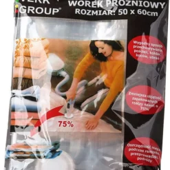 Beste Verkoop ???? VERK GROUP 4x Vacuümzakken Maat M - 50 X 60 Tegen Stof, Vocht, Schimmels - Vacumeerzakken - Herbruikbare Reiszakken - Opbergzakken Kleding ????