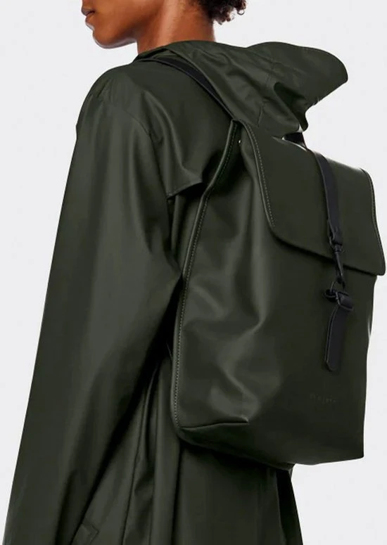 Gloednieuw ???? Rains Rugzak 11 Liter - Groen ❤️ 5 Gloednieuw ???? Rains Rugzak 11 Liter - Groen ❤️ - Afbeelding 3