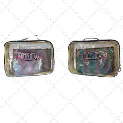 Beste deal ???? Merkloos Muchasja/ Toilettas/ Make-up Bag/ 3-1/ Mulitcolor Blauw ????