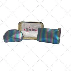 Beste deal ???? Merkloos Muchasja/ Toilettas/ Make-up Bag/ 3-1/ Mulitcolor Blauw ???? -New Rebels shop 550x776 4