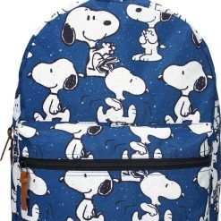 Gloednieuw ???? Peanuts Snoopy Come On Rugzak - Blauw ???? -New Rebels shop 550x783 8