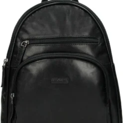 Top 10 ???? Old West Leren Dames Rugzak San Antonio M - Zwart ????