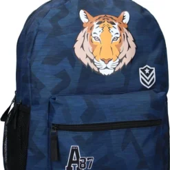 Gloednieuw ???? Skooter Cool Claws - Rugzak - Schooltas Jongen - Blauw - Tijger ???? -New Rebels shop 550x786