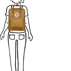 Beste Pirce ???? Fjallraven Kanken Rugzak 16 Liter - Acorn ???? -New Rebels shop 550x786 4