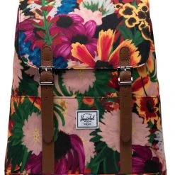 Promo ???? Herschel Retreat Small - In Bloom / Nieuw Voor 2022 - Gemaakt Van Gerecycleerde PET Flessen - Damesrugzak - Met 13"/14" Laptopsleeve En Magnetische Sluiting / Met Levenslange Fabrieksgarantie / Limited Lifetime Warranty / Bloemenprint ✔️