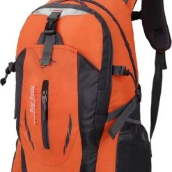 Coupon ???? Faseras Outdoor Camping Rugzak - 17 Inch Laptopvak - Waterafstotend - Wandel Rugzak - Oranje - 40L ???? -New Rebels shop 550x794 5