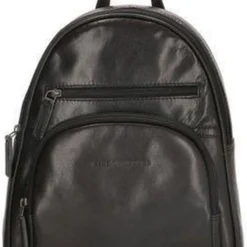 Top 10 ???? Old West Leren Dames Rugzak San Antonio M - Zwart ???? -New Rebels shop 550x796