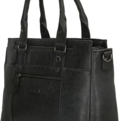 Beste Pirce ???? Enrico Benetti Nikki 66518 Laptoptas Met 14" Laptopvak En Tabletvak - Zwart ???? -New Rebels shop 550x800