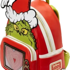Groothandel ???? Funko Loungefly: Dr. Seuss The Grinch - Lenticular Hart Mini Rugzak ???? -New Rebels shop 550x806 4