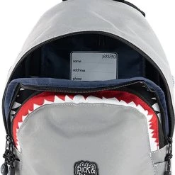Gloednieuw ???? Pick & Pack Shark Shape Kinderrugzak - Grey ???? -New Rebels shop 550x810 2