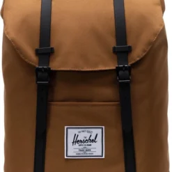 Beste deal ???? Herschel Retreat - Rubber / Rugzak Met 15" Fleece Gevoerd Laptopvak - 19.5L Opbergruimte - Magnetische Sluiting / Met Levenslange Fabrieksgarantie / Limited Lifetime Warranty / Bruin ????