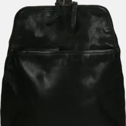 Aanbiedingen ???? Bear Design Rugtas / Rugzak / Schooltas - Cow Lavato - 6 Liter - Leer - Zwart ????