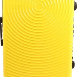 Hete verkoop ⭐ Biggdesign Cats Koffer - Ruimbagage Reiskoffer - Geel - Medium ✔️