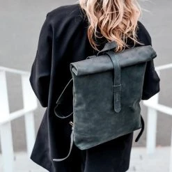 Nieuw ???? Beocca - Leren Rugzak Mavis Zwart - 15" Laptoptas ???? -New Rebels shop 550x825 104