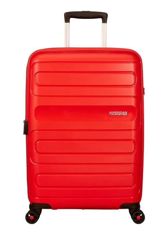 Groothandel ✨ American Tourister Sunside Spinner Reiskoffer 68 Cm - Sunset Red ???? 4 Groothandel ✨ American Tourister Sunside Spinner Reiskoffer 68 Cm - Sunset Red ???? - Afbeelding 2