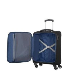 Top 10 ???? American Tourister Reiskoffer - Holiday Heat Spinner 55/20 (Handbagage) Black ???? -New Rebels shop 550x825 52