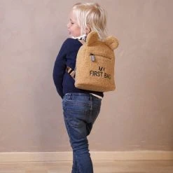 Uitgang ???? Childhome My First Bag Kinderrugzak - Teddy Beige ???? -New Rebels shop 550x825 63