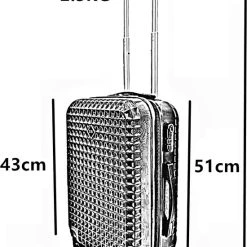 Beste Pirce ✔️ SB Travelbags ???? Handbagage Koffer 51cm 4 Wielen Trolley - Roze ???? 17 Beste Pirce ✔️ SB Travelbags ???? Handbagage Koffer 51cm 4 Wielen Trolley - Roze ???? -New Rebels shop 550x828 7